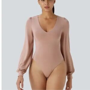 NWT Halara Longsleeve Bodysuit